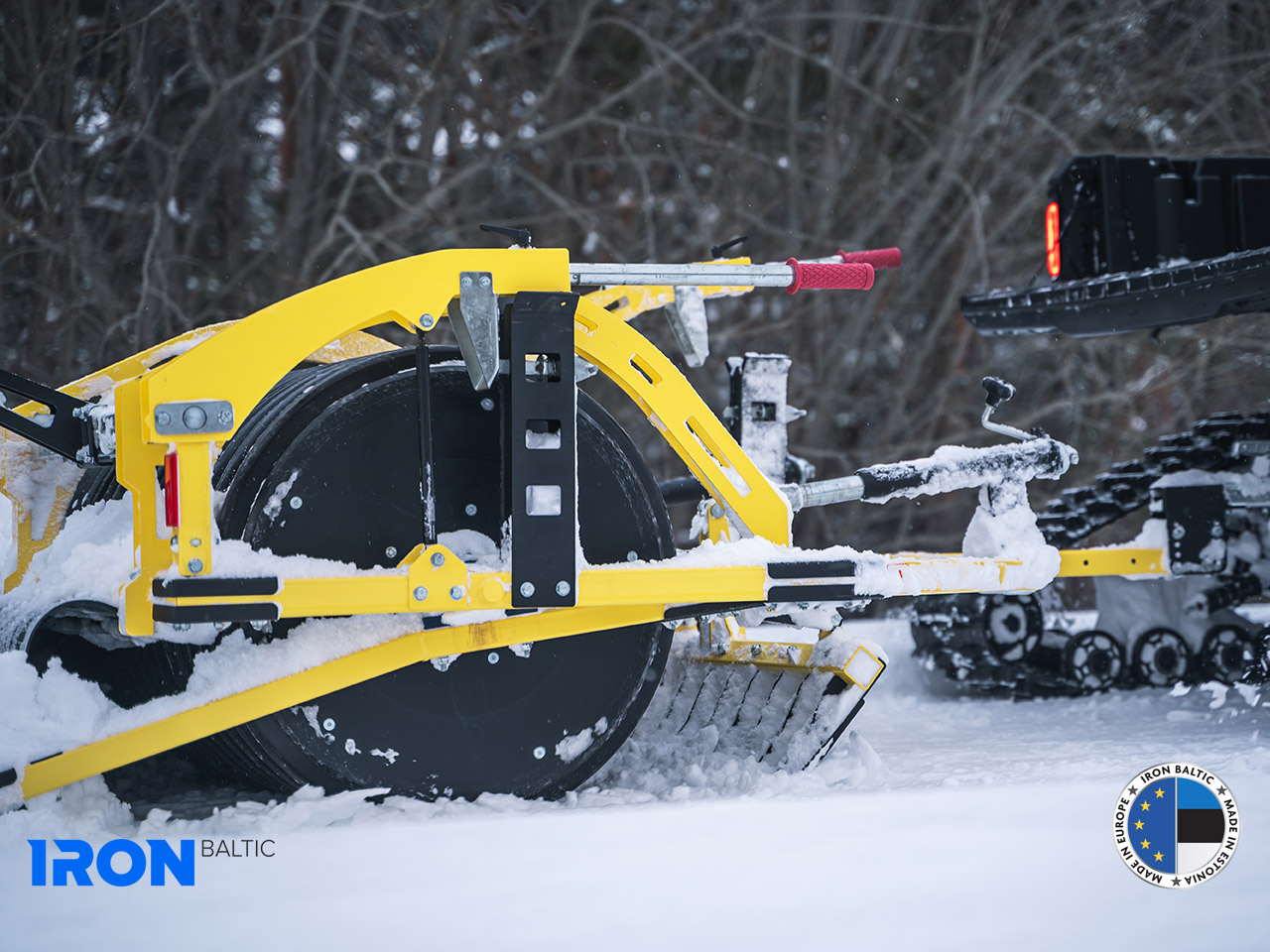 Eisschaber-Modul 1,45 m für Schneewalze